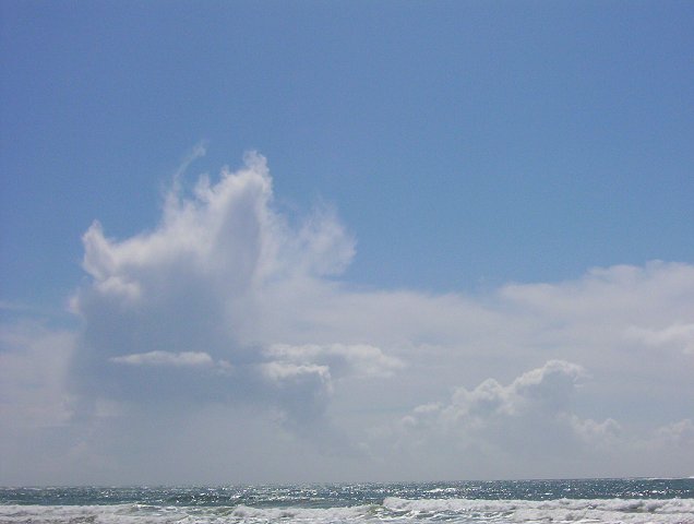 mer et nuages à Fort-Bloqué Morbihan 1