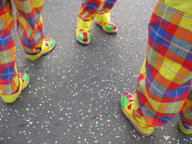 chaussures de clown                               