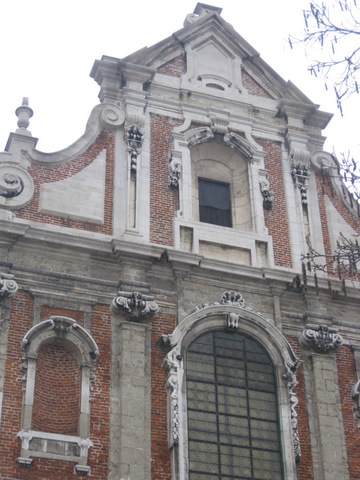 façade baroque à Bruxelles